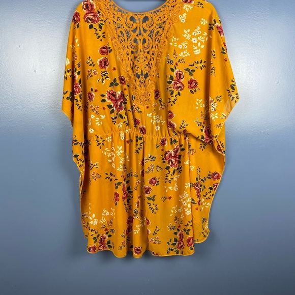 🍉Floral Kimono Open Cardigan size Medium - Picture 3 of 5